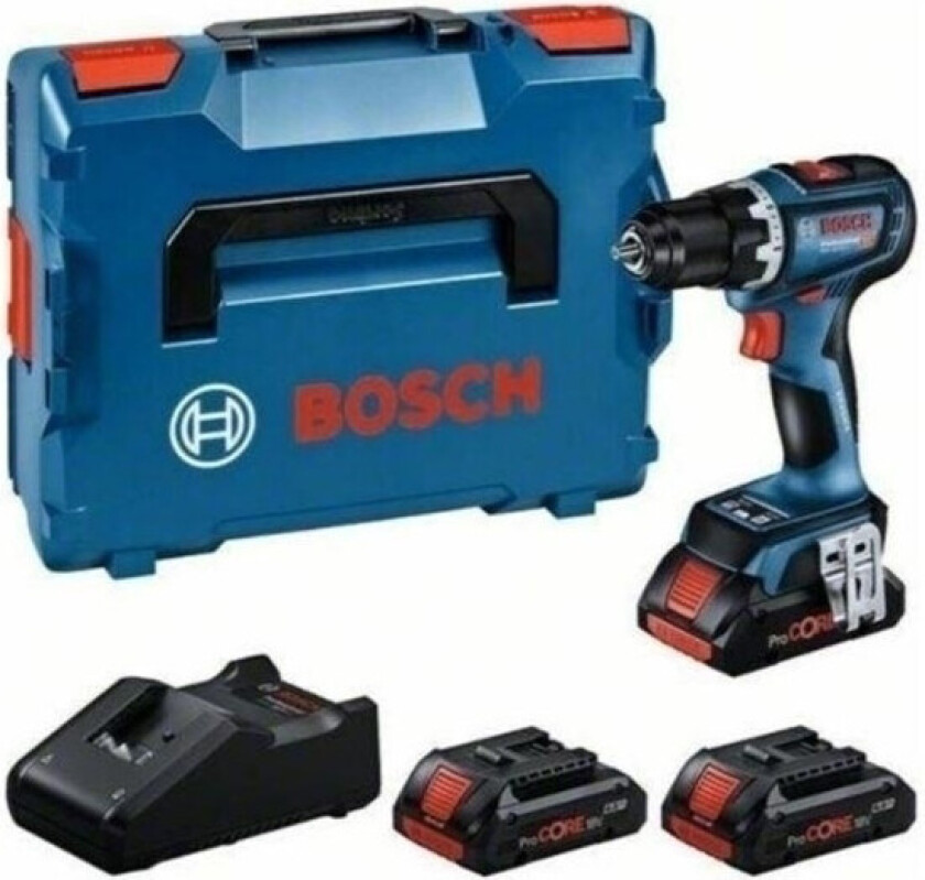 BORE-/SKRUEMASKINE GSR 18V-90 C 3X4AH LB