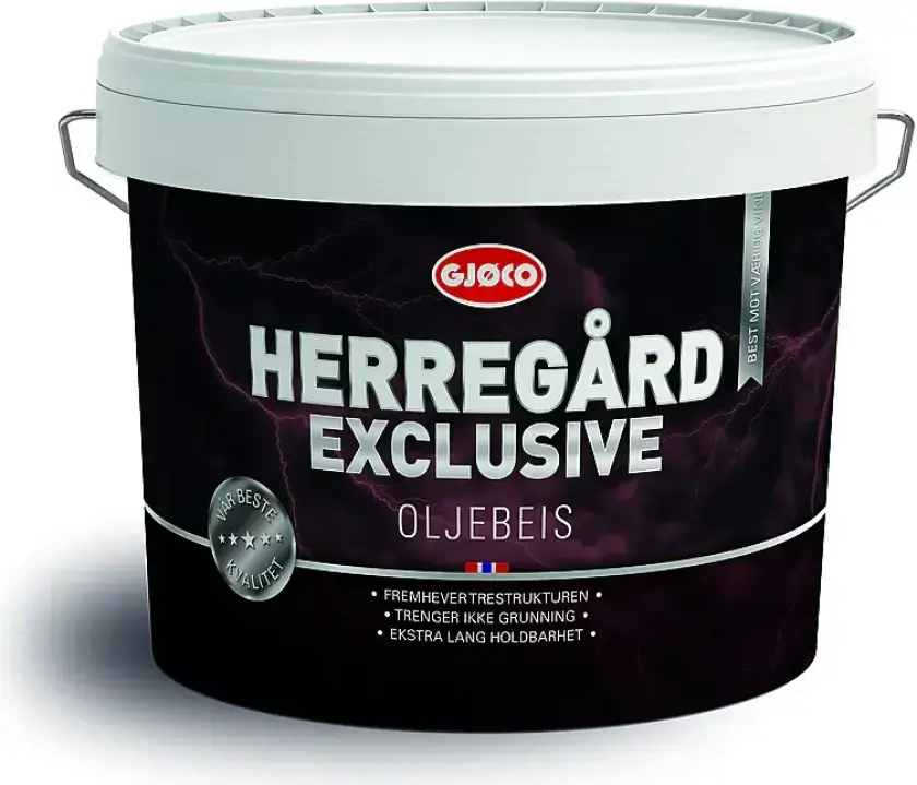 Herregård Exclusive Oljebeis base gul 9l base