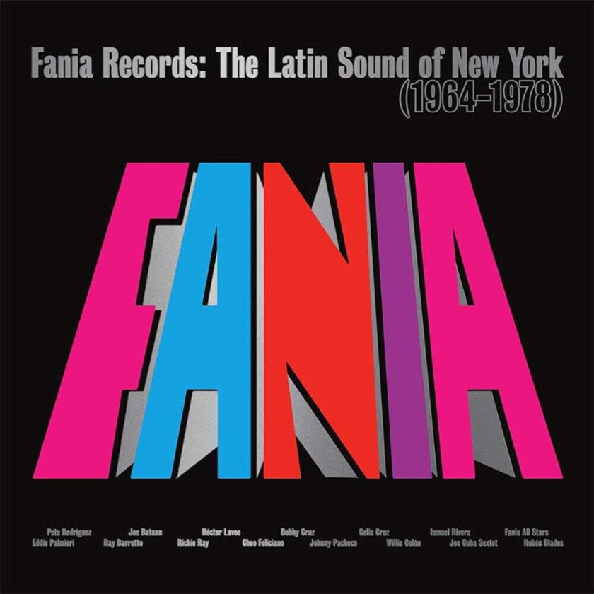 Diverse Artister Fania Records: The Latin Sound Of New York / Var LP/Vinyl