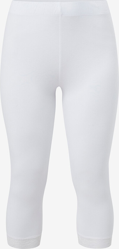 Leggings carTime Life Calf Lace Leggings - Hvit