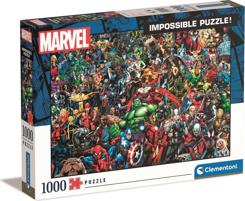 - Impossible Puzzle 1000 pcs - Marvel (39411)
