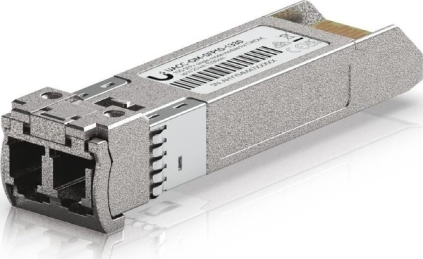 Ubiquiti Uacc-Om-Sfp10-1330, Fiber Optisk, 11300 Mbit/S, Sfp+, Lc (Upc), 20000 M, 1310 Nm