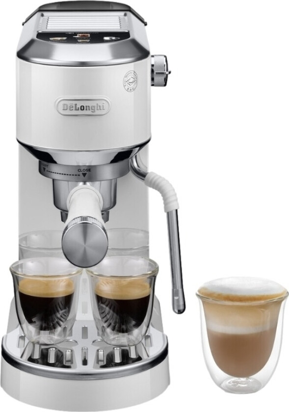 DeLonghi Dedica Duo EC890 espressomaskin, white