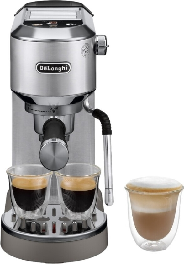 DeLonghi Dedica Duo EC890 espressomaskin, stål