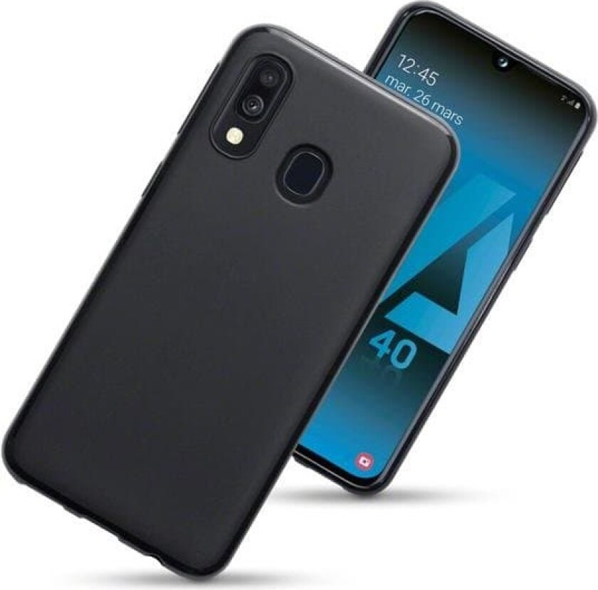 Deksel i gummi, Samsung A40 - Matt overflate