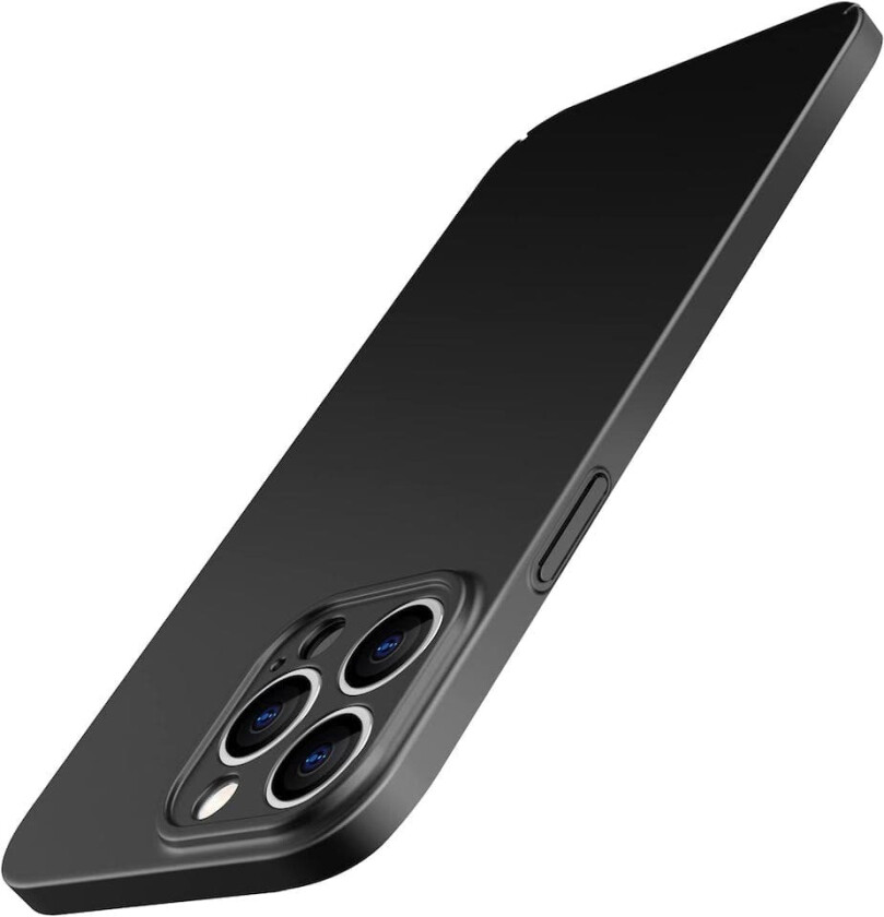 iPhone 14 Pro svart matt hardt deksel