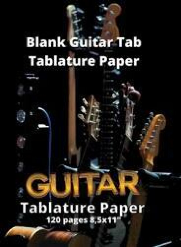 Blank Guitar Tab Tablature Paper