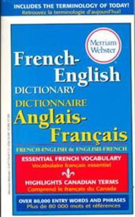 Merriam Webster's French-English Dictionary