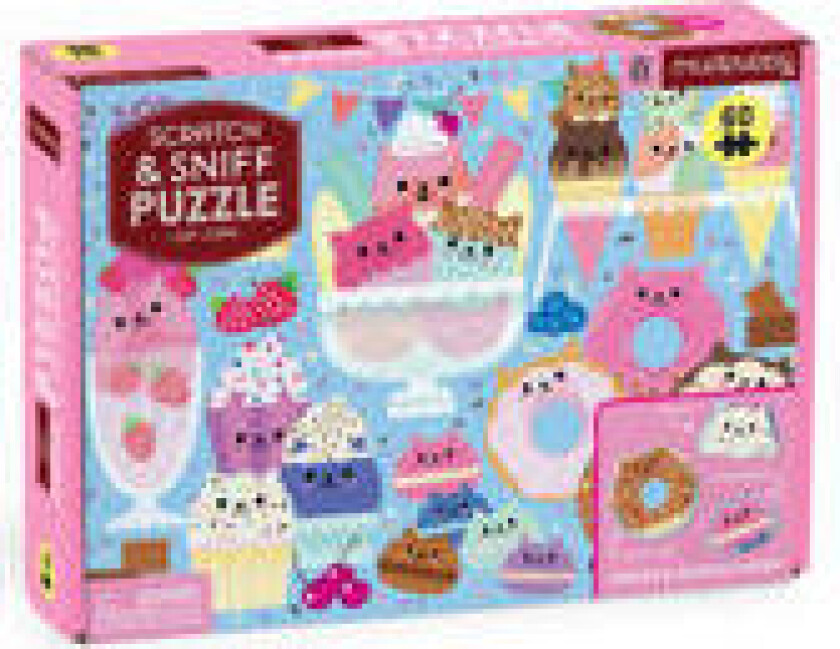 Cat Cafe Scratch & Sniff Puzzle