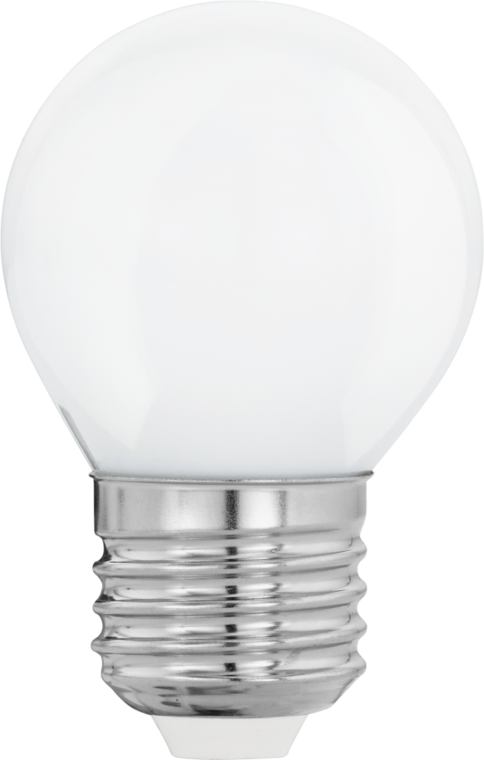 LED E27 Krone dimbar 4W Hvit