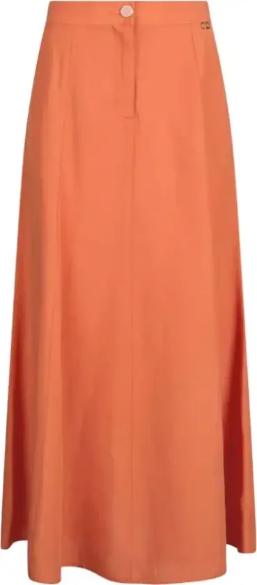 Dame, Skjørt, Oransje, L