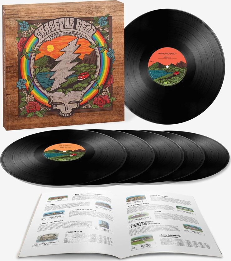 Grateful Dead The Music Never Stopped LP/Vinyl