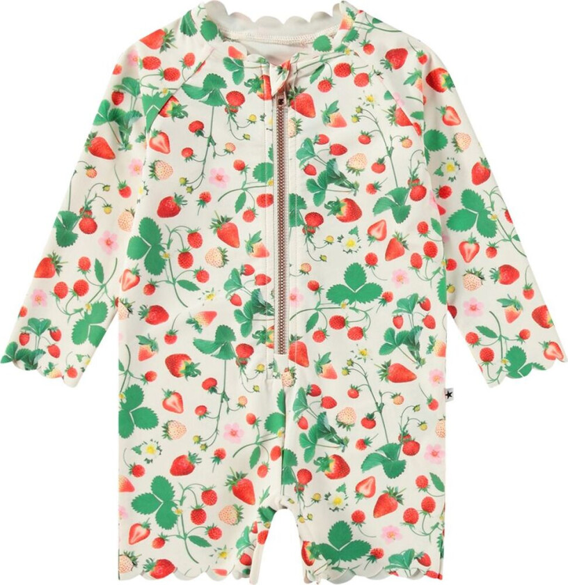 Nigella badedrakt Strawberry Field | Beige | 98/104 cm