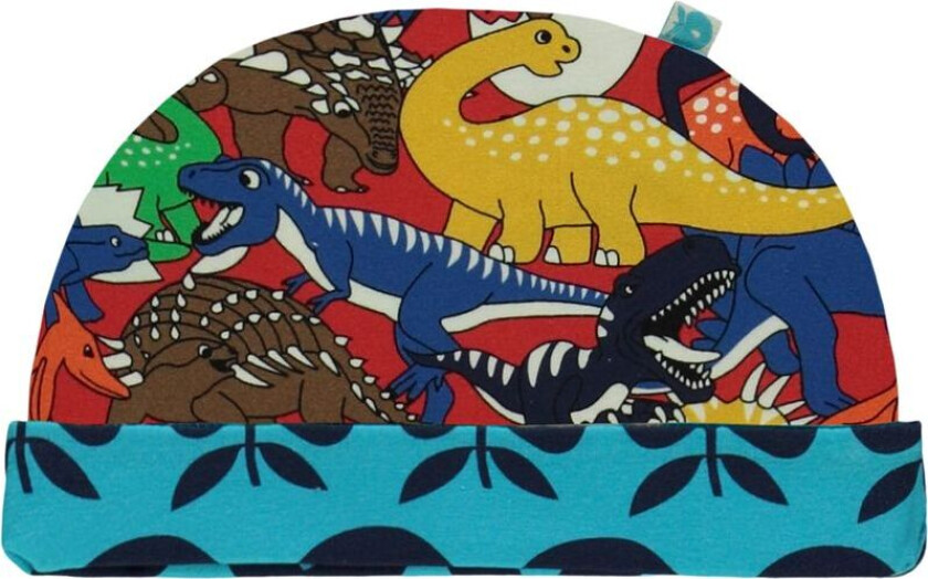 Vendbar Lue Med Dinosaurtrykk Apple Red | Rød | 2-4 years