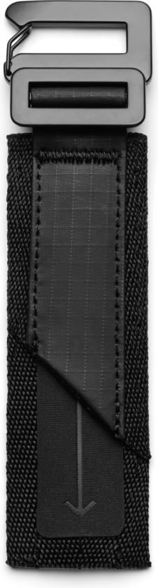 Essential Luggage Tag Black Out Black Out