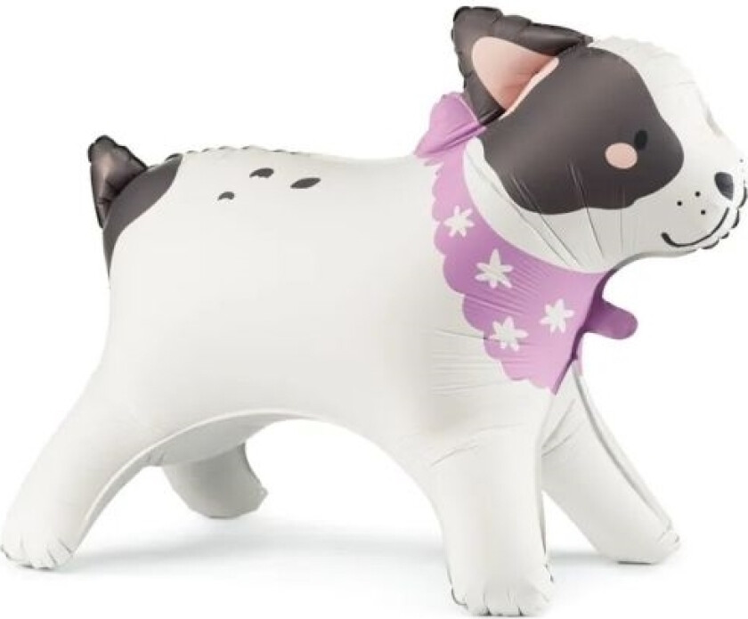 Stående Ballongfolie Bulldog 75X57cm Blanding 65062