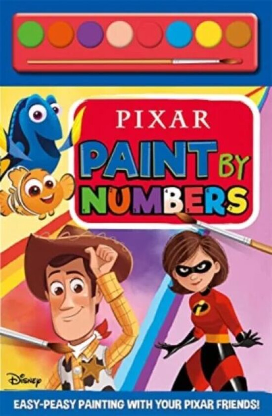 Pixar: Paint By Numbers av Walt Disney