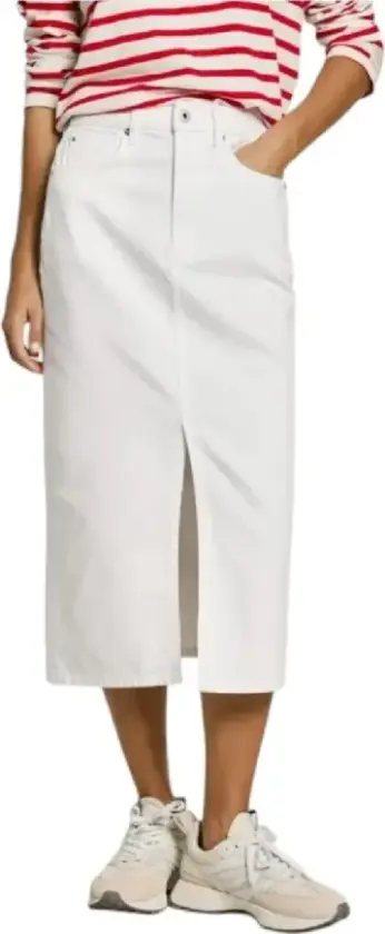 Dame, Skjørt, Hvit, M