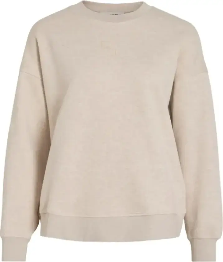 Vila, Dame, Gensere & Hettegensere, Beige, L