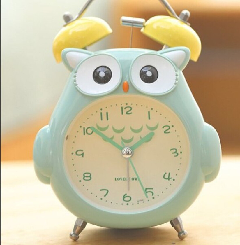 Tegneserieugle Lydløs Digital Vekkerklokke Søt Totoro Ring Klokkesignal