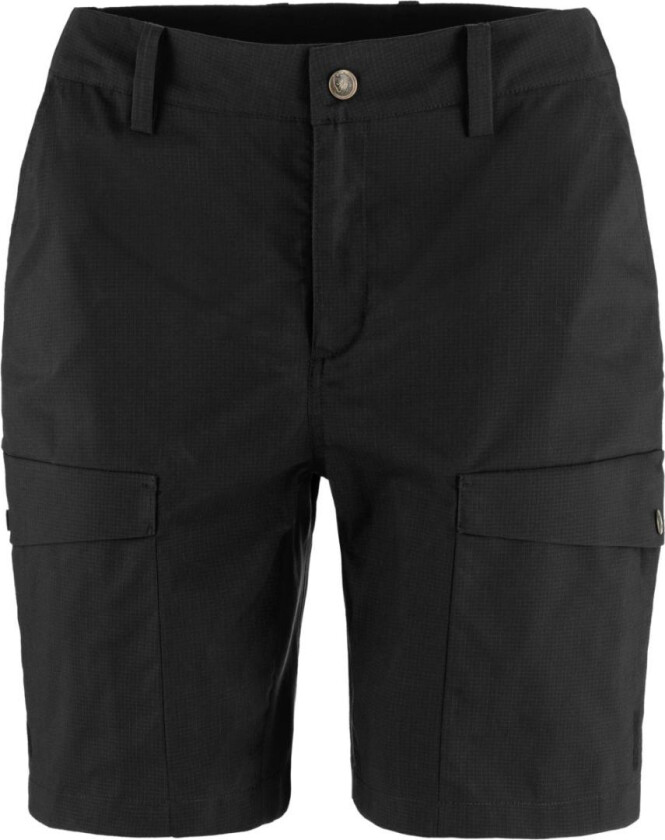 Abisko Hybrid Trail Shorts W Dame, 550 Black, 34