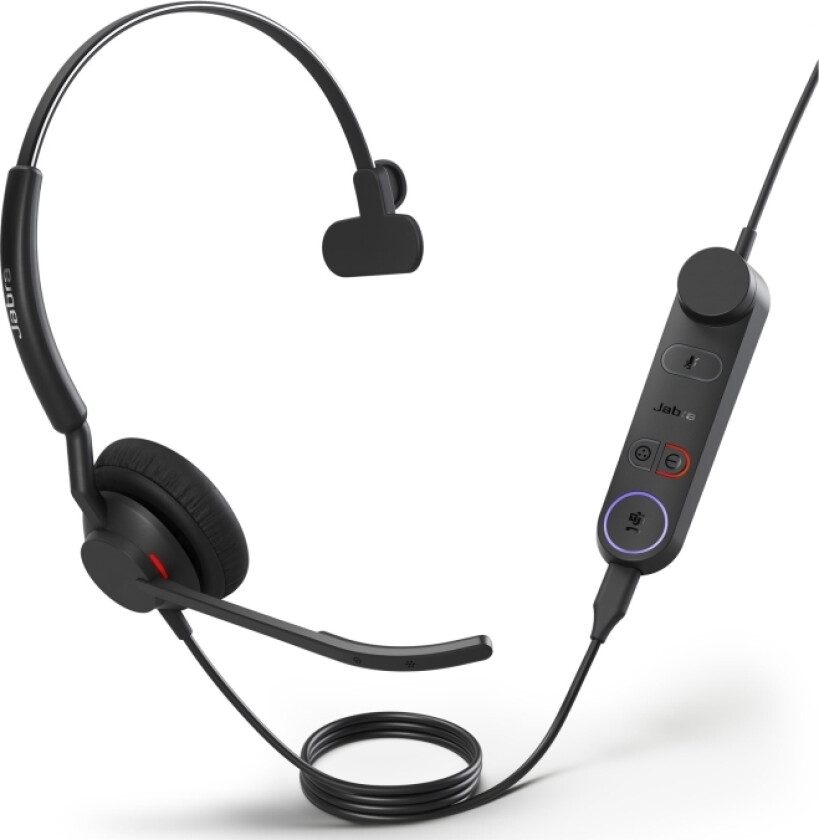 Jabra Engage 50 Ii Ms Mono - Hodesett - On-Ear - Kablet - Usb-C, Usb-A - Lydisolerende - Cisco Certified, Unify Certified, Certified For Microsoft Te