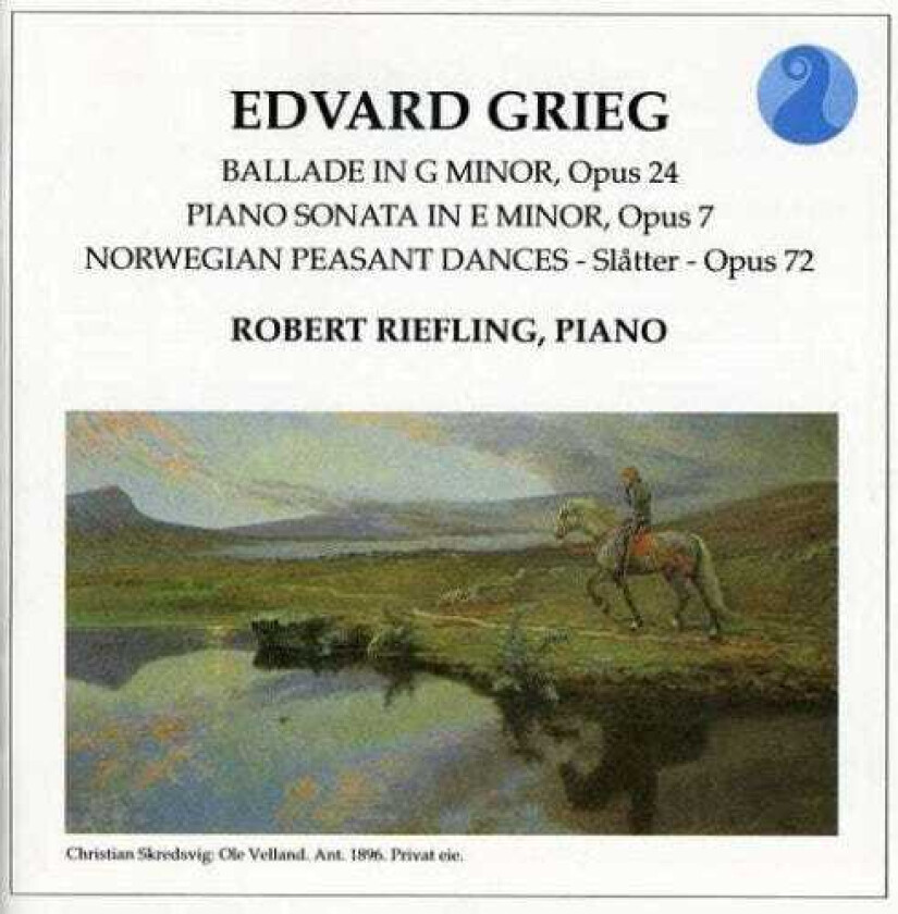 Robert Riefling Grieg: Piano Works CD