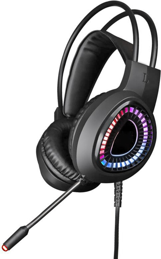 Varr VH8010 hodetelefon og headsett Hodesett Koblet med ledninger (ikke trådløs) Hodebånd Spilling Sort