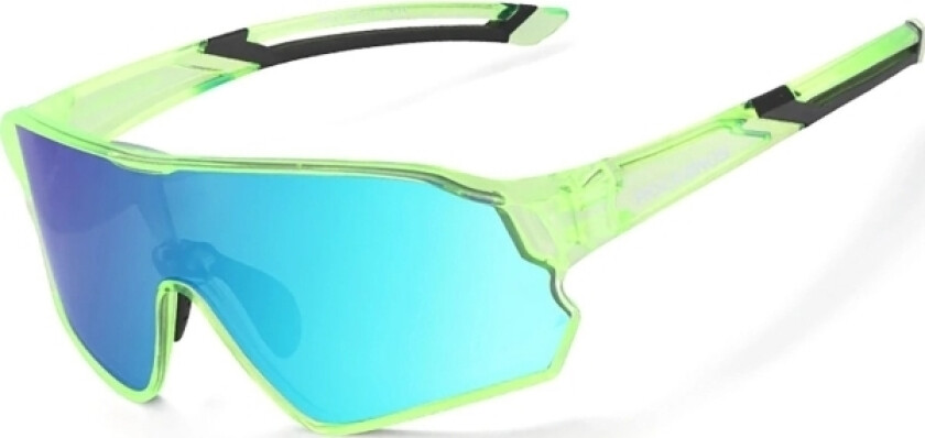 Rockbros 14110009006 Polariserte Sykkelbriller For Barn 8-14 År - Lysegrønne