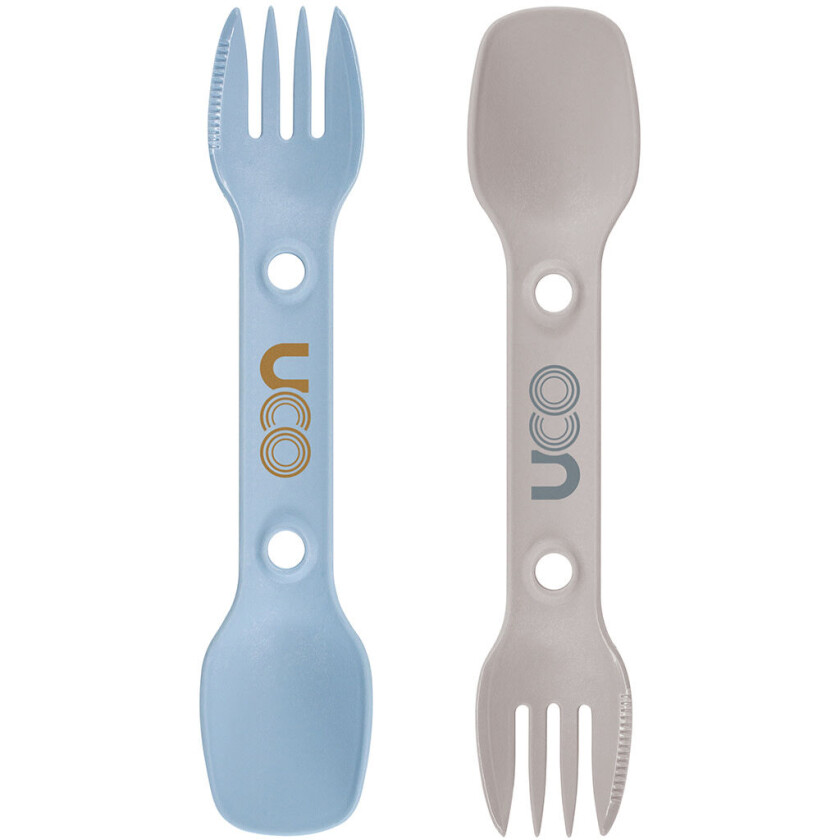 Utility Spork 2-Pack with Cord OneSize, Stnbluesan