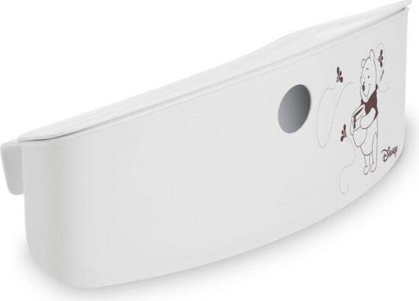 Oppbevaringskasse til Matstol, Pooh White - Tilbehør - Plast