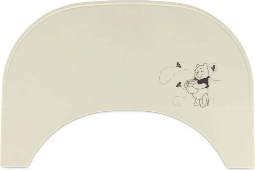 Underlegg til Barnestolbrett, Pooh Dusty Beige - Tilbehør - Silikon