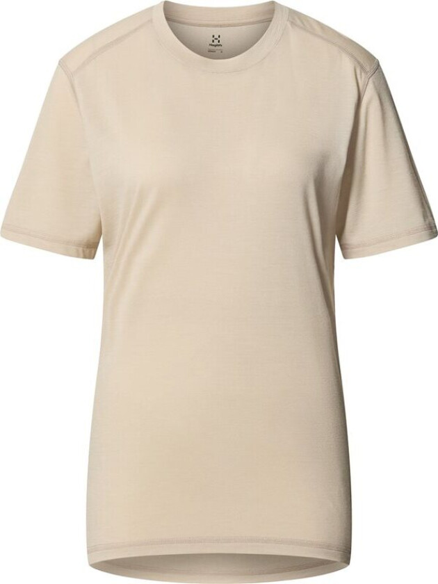 Kaise Wool Tee Women Chalk Beige