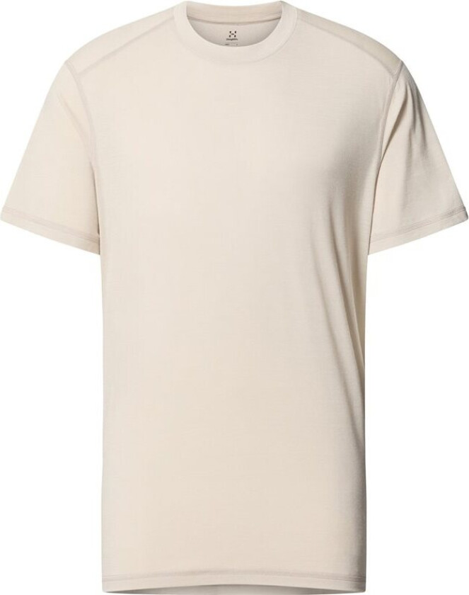 Kaise Wool Tee Men Chalk Beige