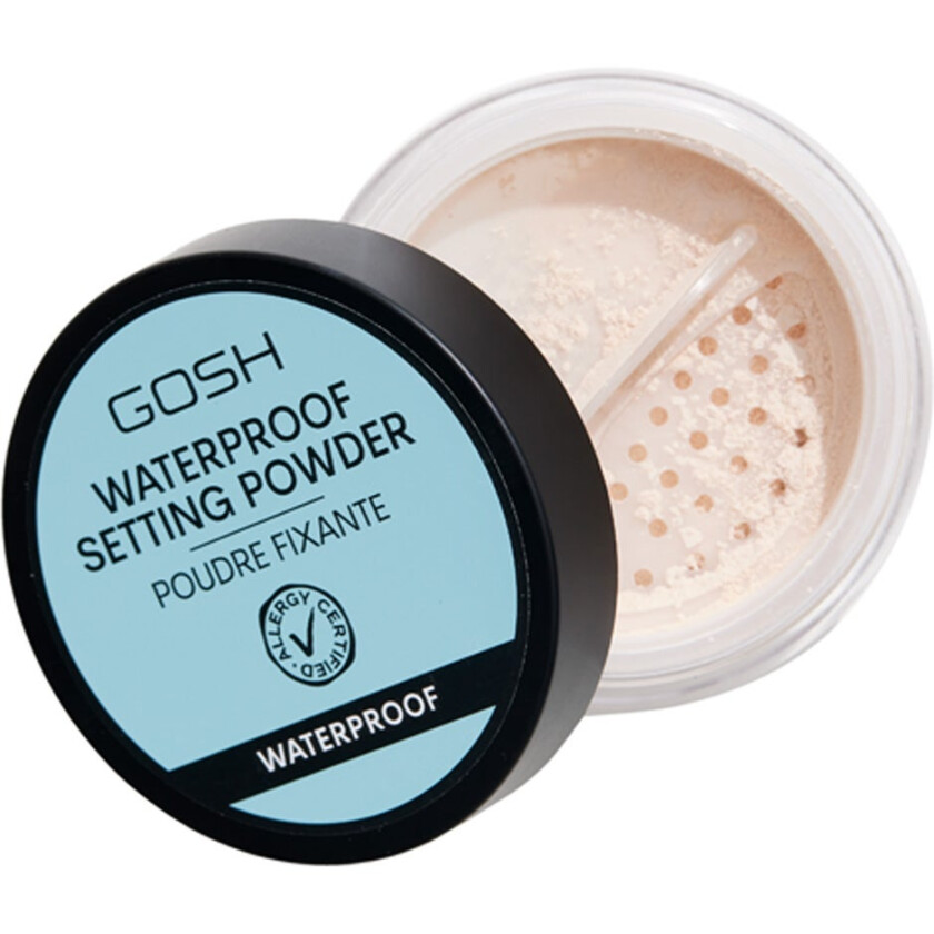 GOSH Waterproof Setting Powder, 7 g GOSH Pudder