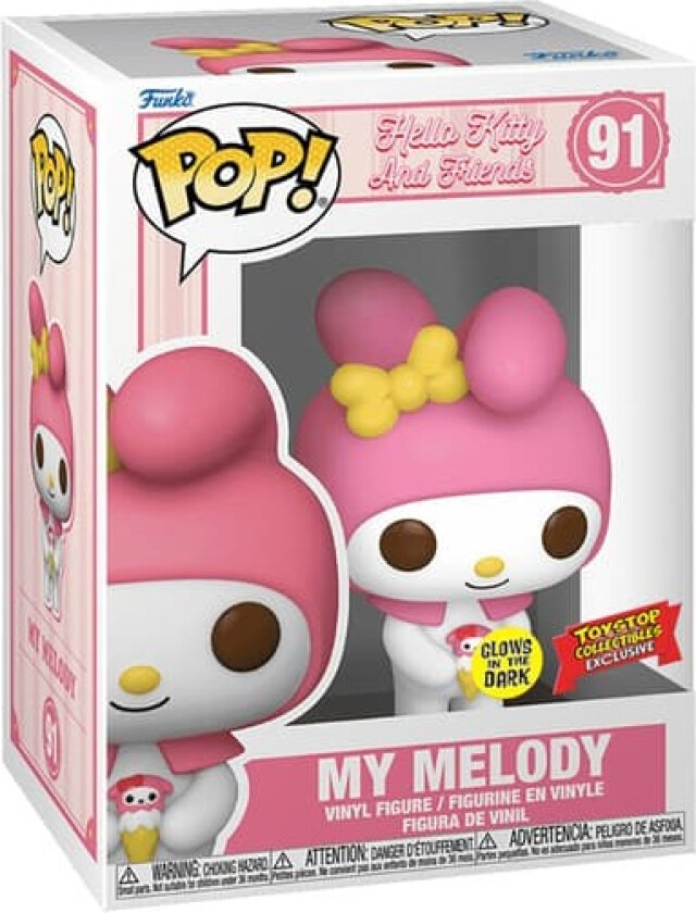 POP Hello Kitty Glow in the Dark actionfigur (My Melody)