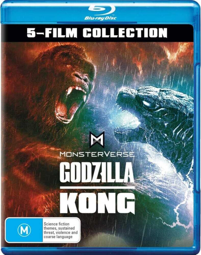 Monsterverse 5Film Collection Bluray