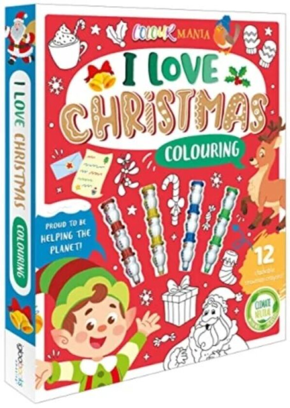 I Love Christmas Colouring av Igloo Books