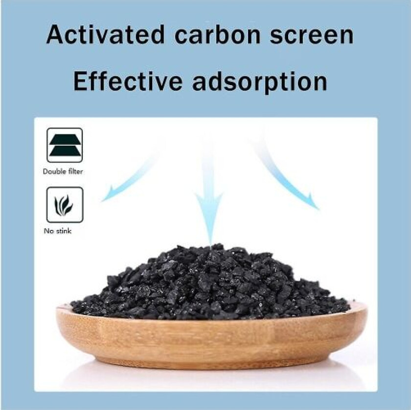 Aktivert karbonfilter + HEPA-filter for HP04 HP05 TP04 TP05 DP04 luftrenser