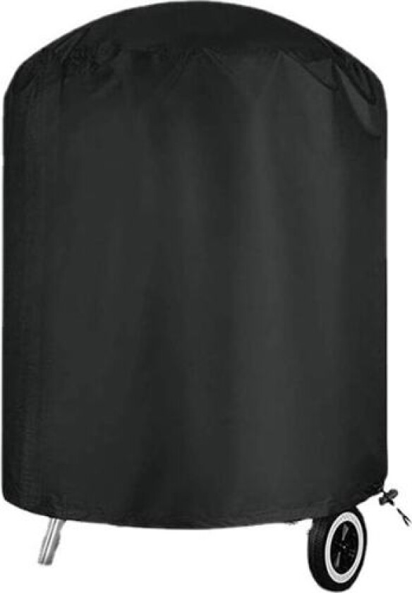 INF Rundt grilltrekk / grillovertrekk Svart Svart 58x77 cm