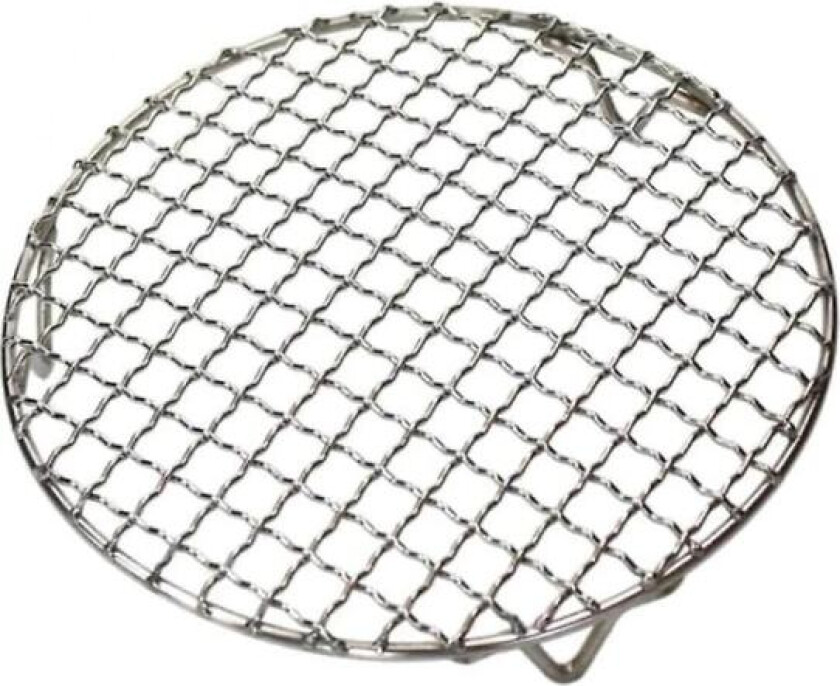 Ny Grillrist i Rustfritt Stål, Rund Koreansk Stil Grillrist Med Ben Grillrist 29.5cm