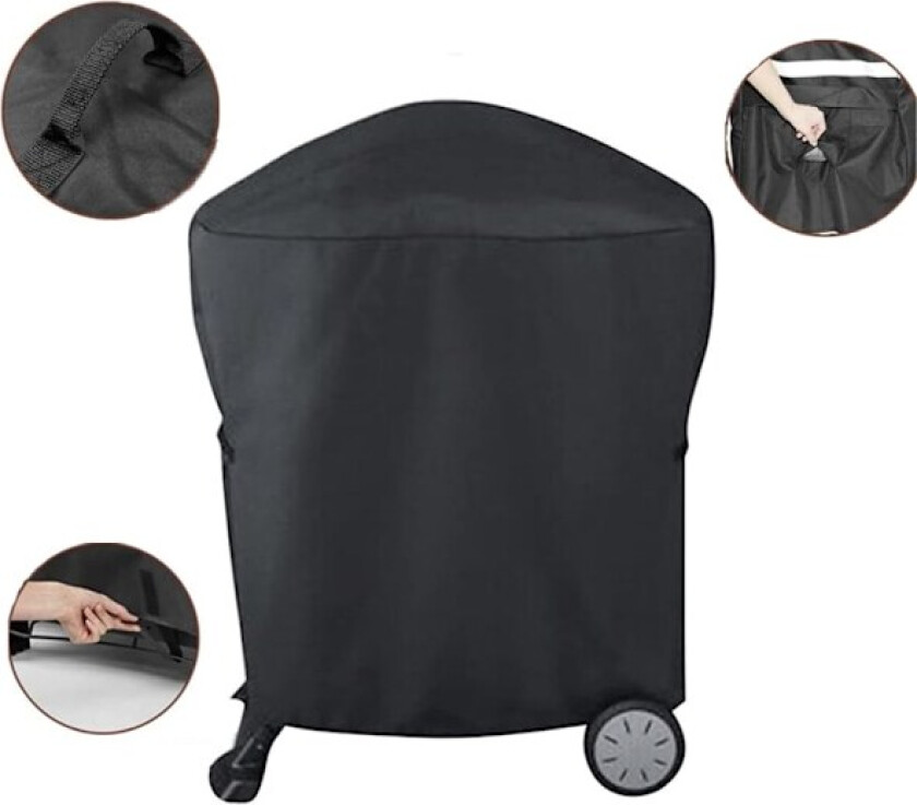 Vanntett grilltrekk for utendørs bruk (54*76*69cm) - For Weber Q1000 Q20