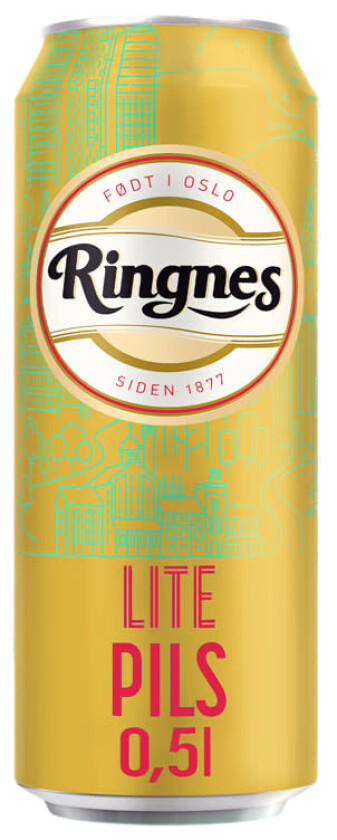Ringnes Lite 0,5l boks