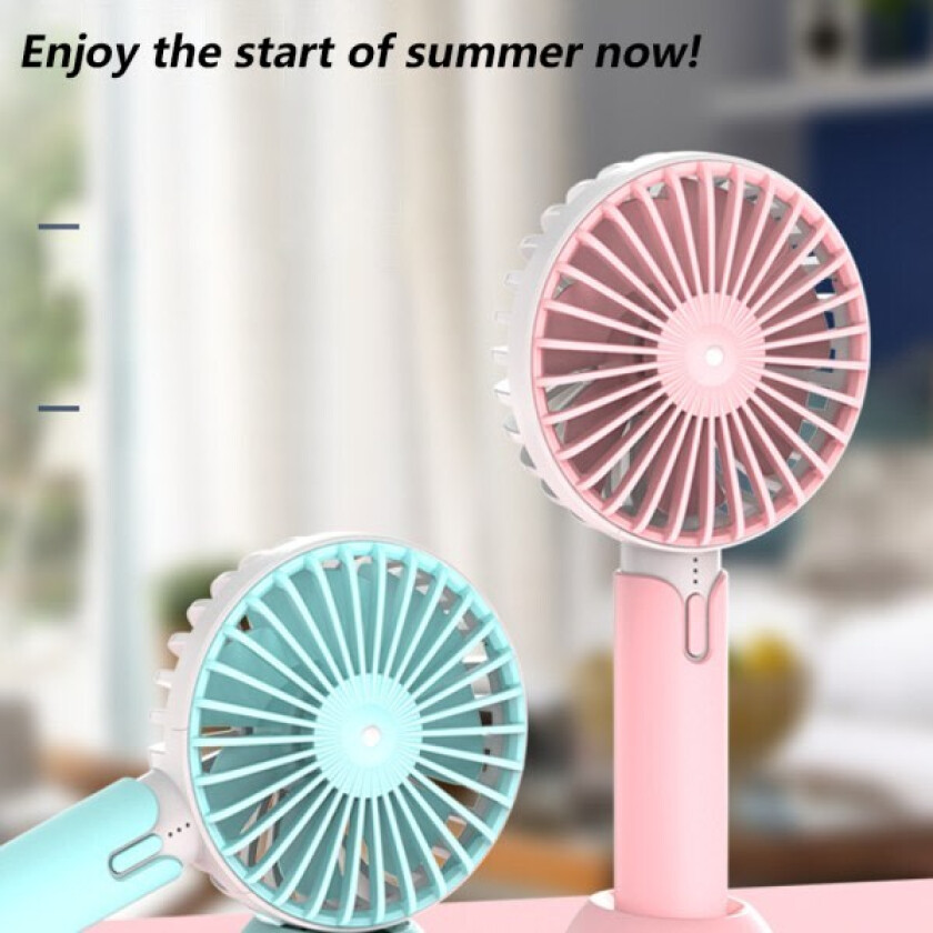 IG USB bordvifte, bordvifte med sterk vind for hjemmekontor blå