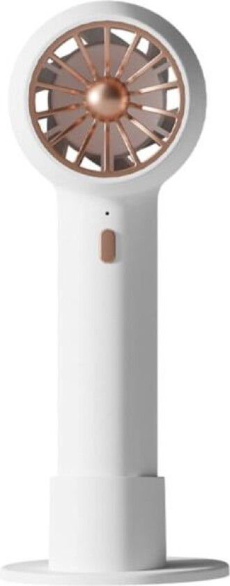 Mini håndholdt vifte, mini bærbar USB-vifte, liten bærbar vifte, 2000mAh lommevifte, stille USB-vifte, hvit CDQ
