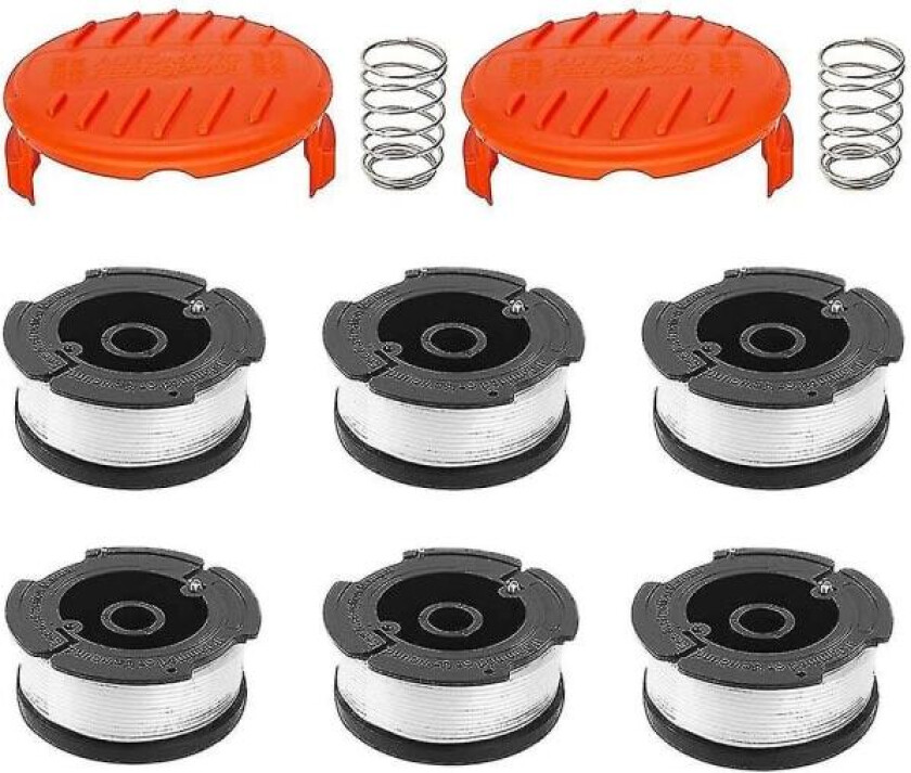 Black+decker A6481 Spole + 6 Pakning Tråd For Reflex Kantklipper null none
