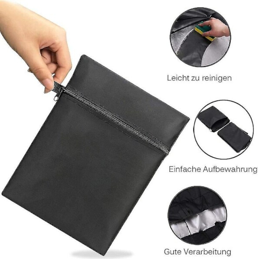 210d Bbq-trekk Utendørs Støv Vanntett Weber Heavy Duty Grillregnbeskyttelse(100*60*150cm)