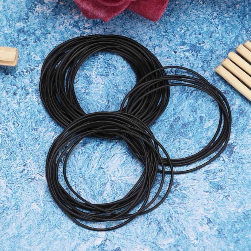 500 stk/pose O-ring gummipakning ur bakdeksel tetning pakninger urreparasjon verktøy (0,7)