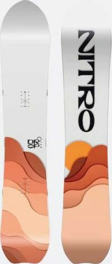 Drop snowboard Svart Female M