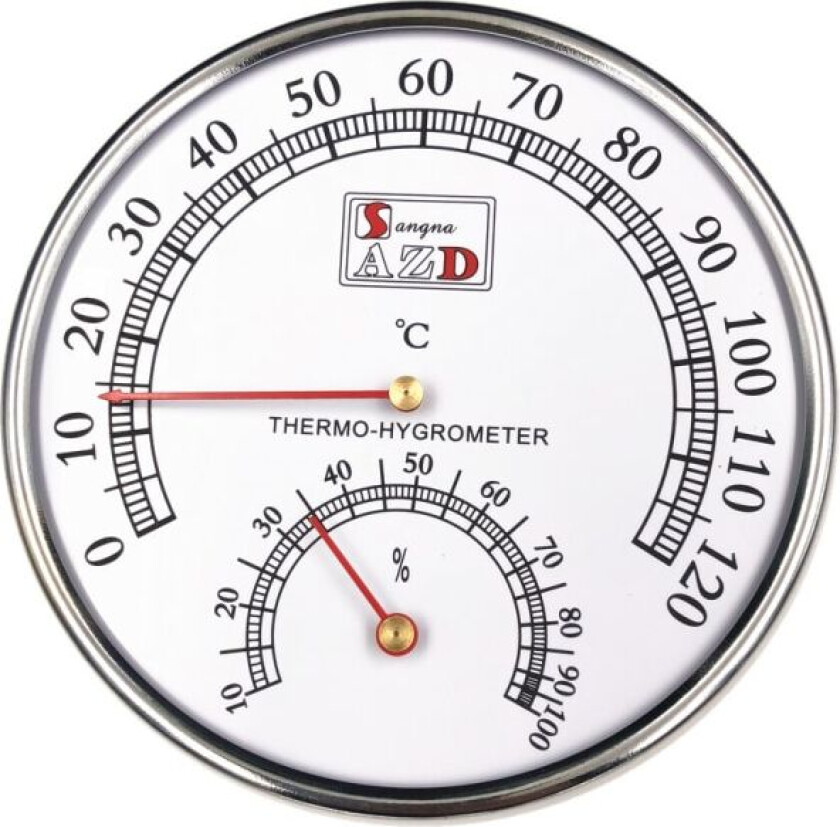 Saunatermometer og hygrometer, Celsius-måler for verksteder, svømmebasseng, spa-lager, sauna-tilbehør